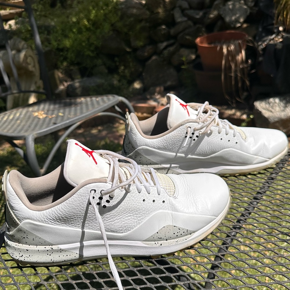 Jordan ADG3 Golf White Cement Shoes